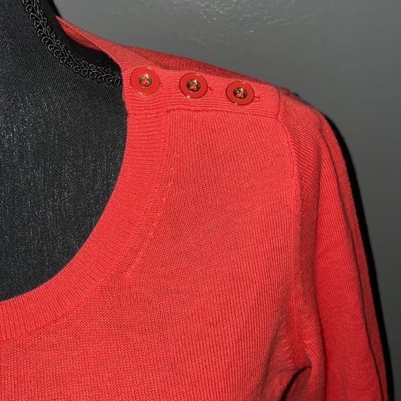 Banana Republic scoop neck quarter sleeve sweater M - Picture 4 of 8